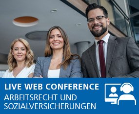 Arbeitsrecht und Sozialversicherungen 2026 - Live Web Conference
