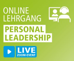 Online-Lehrgang Personal Leadership