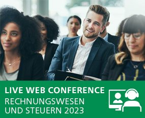 Rechnungswesen und Steuern 2023 - Live Web Conference